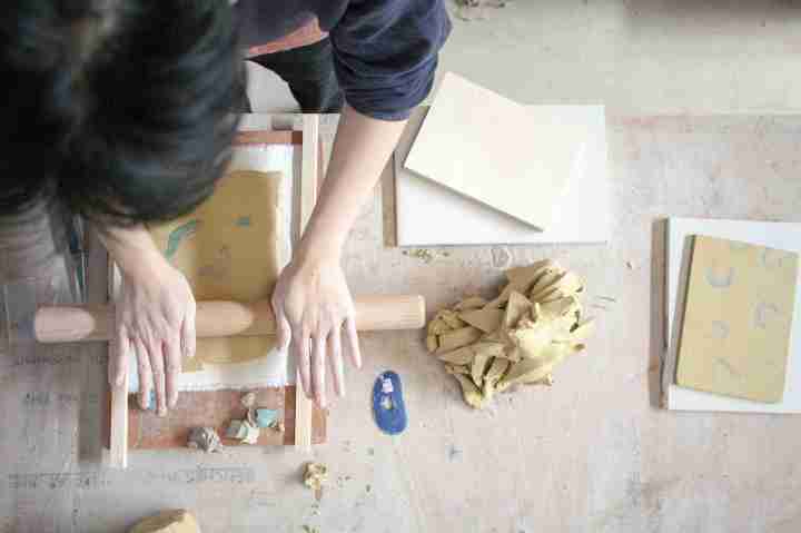 Assemble and Matthew Raw, Clay Station, for Art on the Underground, 2017. Image courtesy of Assemble. (1)i