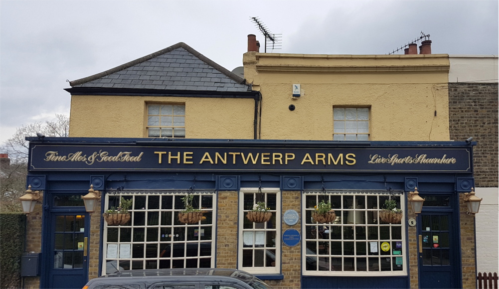 Antwerp Arms Association third birthday and Spurs Secret History Walk (06/05/18)